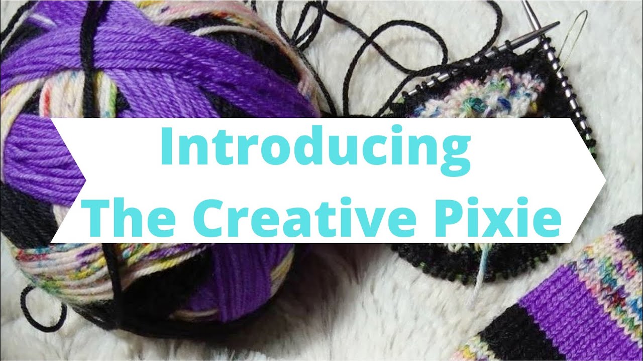 Jean the Creative Pixie Knitting Podcast episode 1 - Introducing The Creative Pixie
