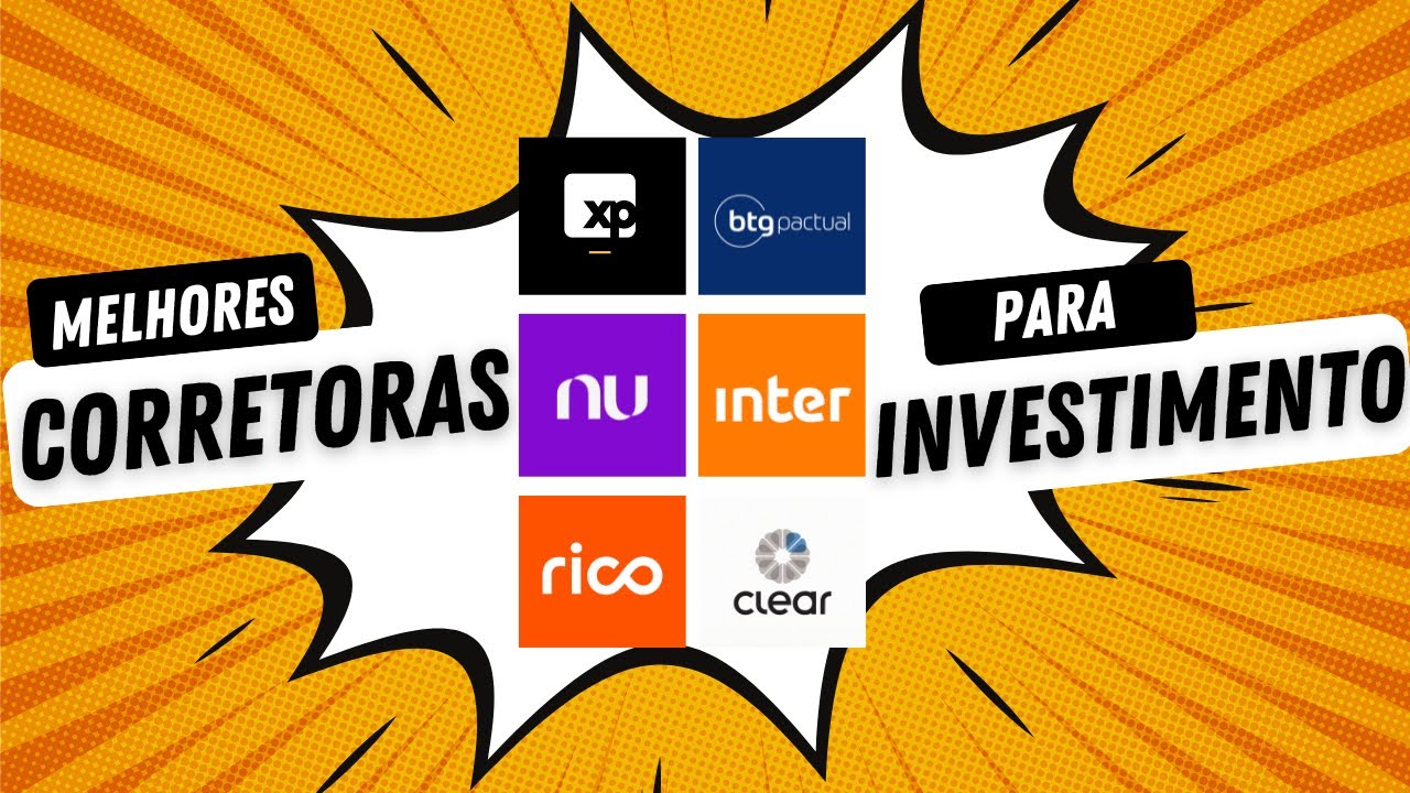 A MELHOR CORRETORA PARA INVESTIR EM 2023! XP, BTG, NU INVEST, INTER, RICO,  CLEAR... #investimentos