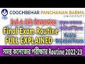 CBPBU Exam News | Final Exam Routine: FULL EXPLAINED 3rd & 5th Semester 2022-23