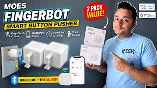 Turn Any Switch into a Smart Switch! MOES Fingerbot + Tuya Hub Review screenshot 4