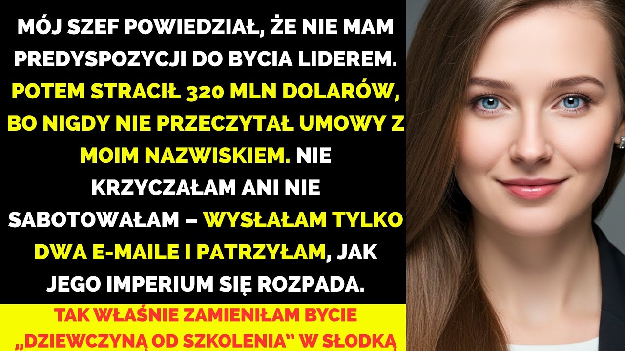 Szef powiedział, że nie jestem liderem. Klauzula kluczowej osoby kosztowała go 320 mln dolarów.