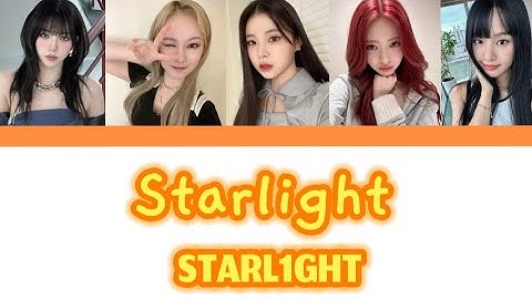 STARL1GHT — Starlight (Color coded lyrics)