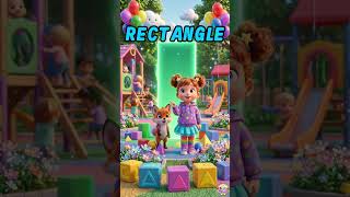 Magic Shape Playground! ⭐ Find the Shape? #kideducation #shortvideo #youtubeshorts #nurseryrhymes