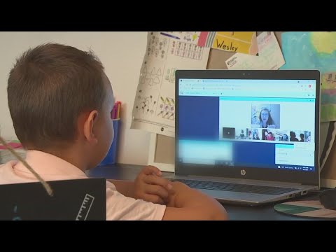 Willamette Connections Academy students log-on for first day of school