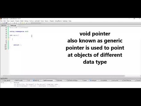 void pointer in c++ programming explained with example
