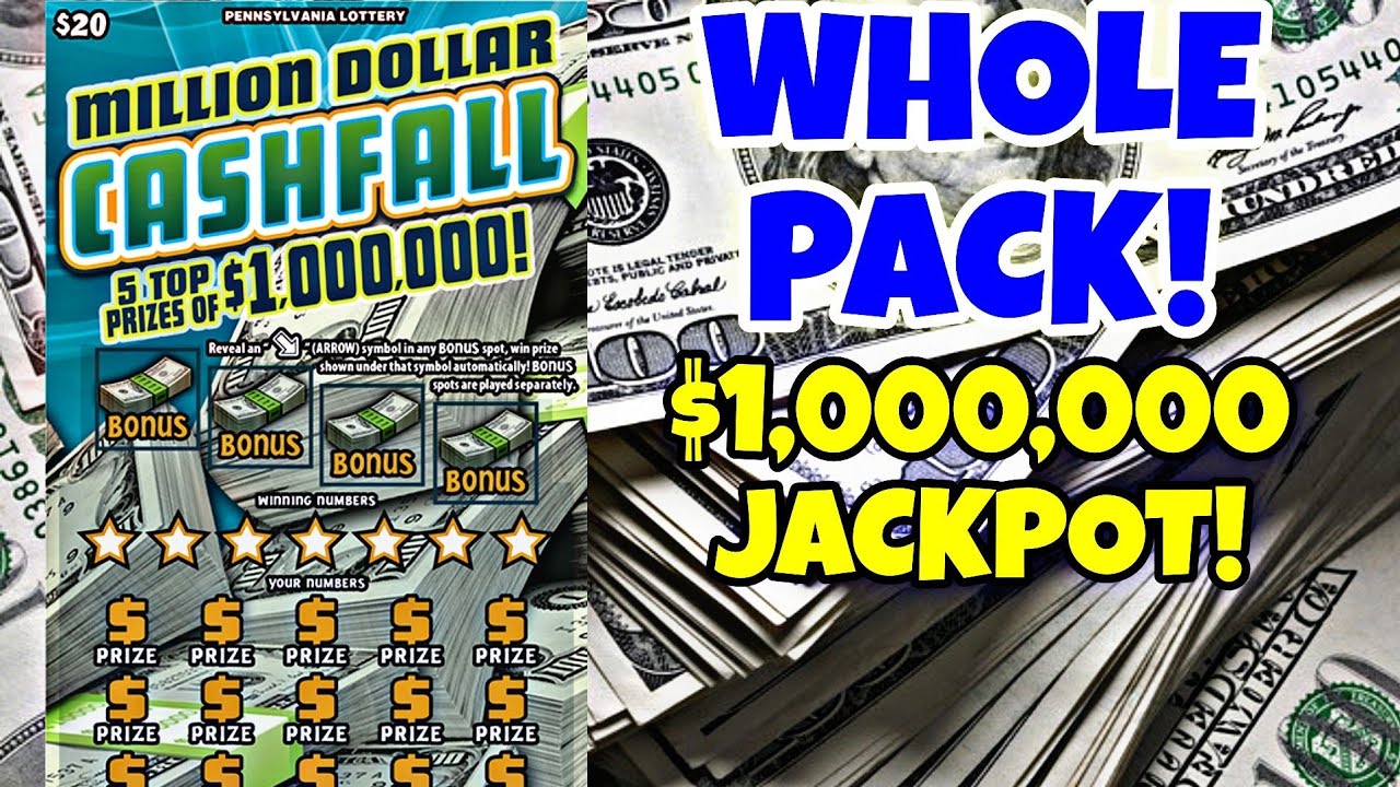  20x30 pa lottery cashfall scratch off tickets youtube
