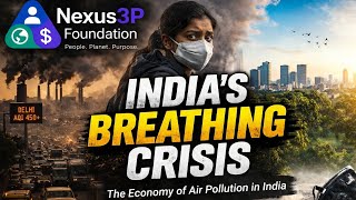 Breathing Crisis: The Economics of Air Pollution in India | Nexus 3p Foundation #airpollution #nexus