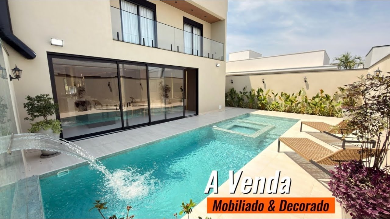 Casa Nova Mobiliada e Decorada a Venda em Indaiatuba | Condomínio Duas Marias