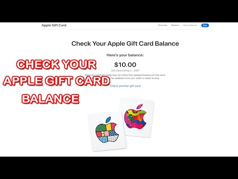 How to Check Apple / iTunes Gift Card Balance | Gift Card Redeem ✅