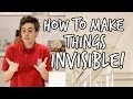 How to make something invisible  do try this at home  we the curious