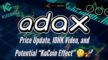 ADAX Price & Chart Update, IOHK Light Wallet Video & Potential "KuCoin Effect" if Listed