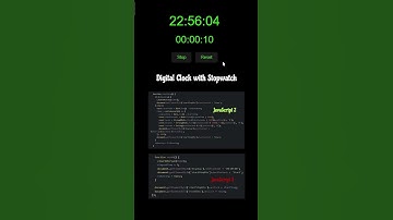 Digital Clock #html #css #js #programming #coding #clock