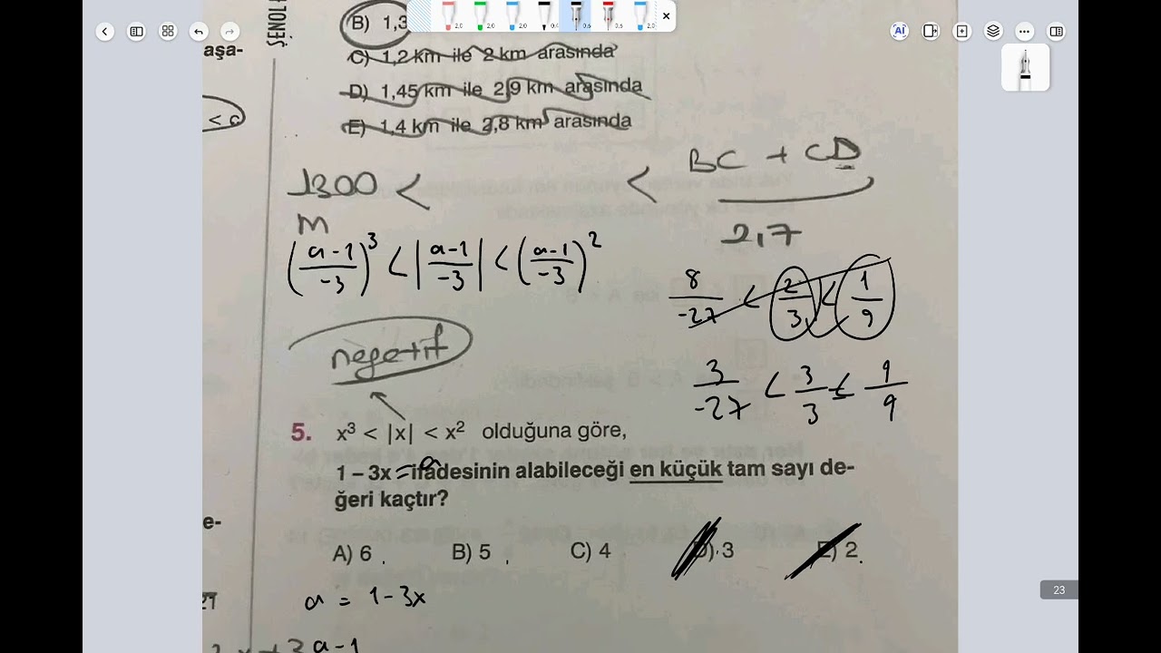 ezbersiz formülsüz tytmat sorusu