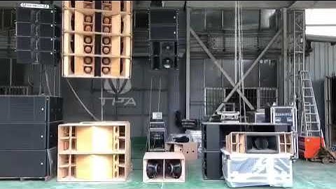 TPA Sound Check of Kiva TP 600 single 12” line array speaker & Korf 218F dual 18” subwoofer (4+1)