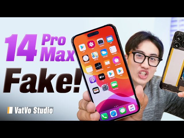 Trên tay iPhone 14 Pro Max 1TB giá hơn 1 triệu: Nhái quá đỉnh, Dynamic Island như thật!