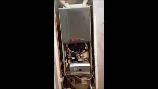 Trane XR95 4-blink code
