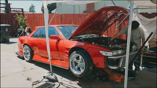 RB25DET S13 goes Top Mount (6Boost Manifold + GTX3071) PT.2