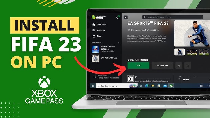 FIFA 23 for Xbox Game Pass PC - Gamepassta