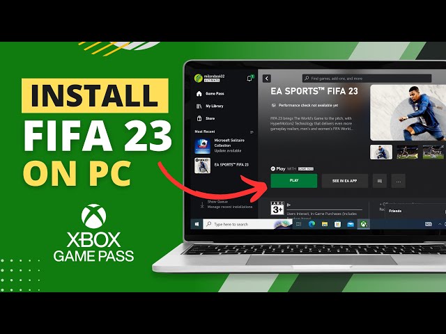How to Download FIFA 23 in PC XBOX Game Pass EA Play - 10 Hours