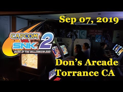 Capcom vs SNK 2【カプエス2】at Don's Arcade (Sep 07, 2019) Pt2