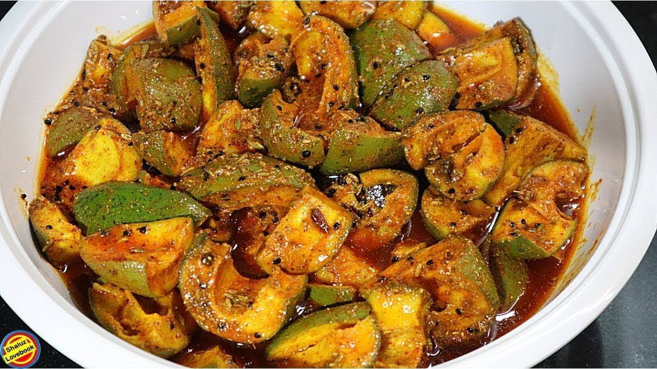 How to make Aam ka tikha achaar UP's style Desi tarike se banaya