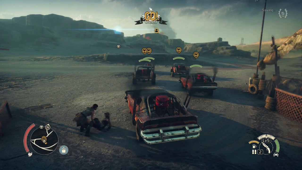 Mad Max | Death Run - Barrel Bash - No Commentary