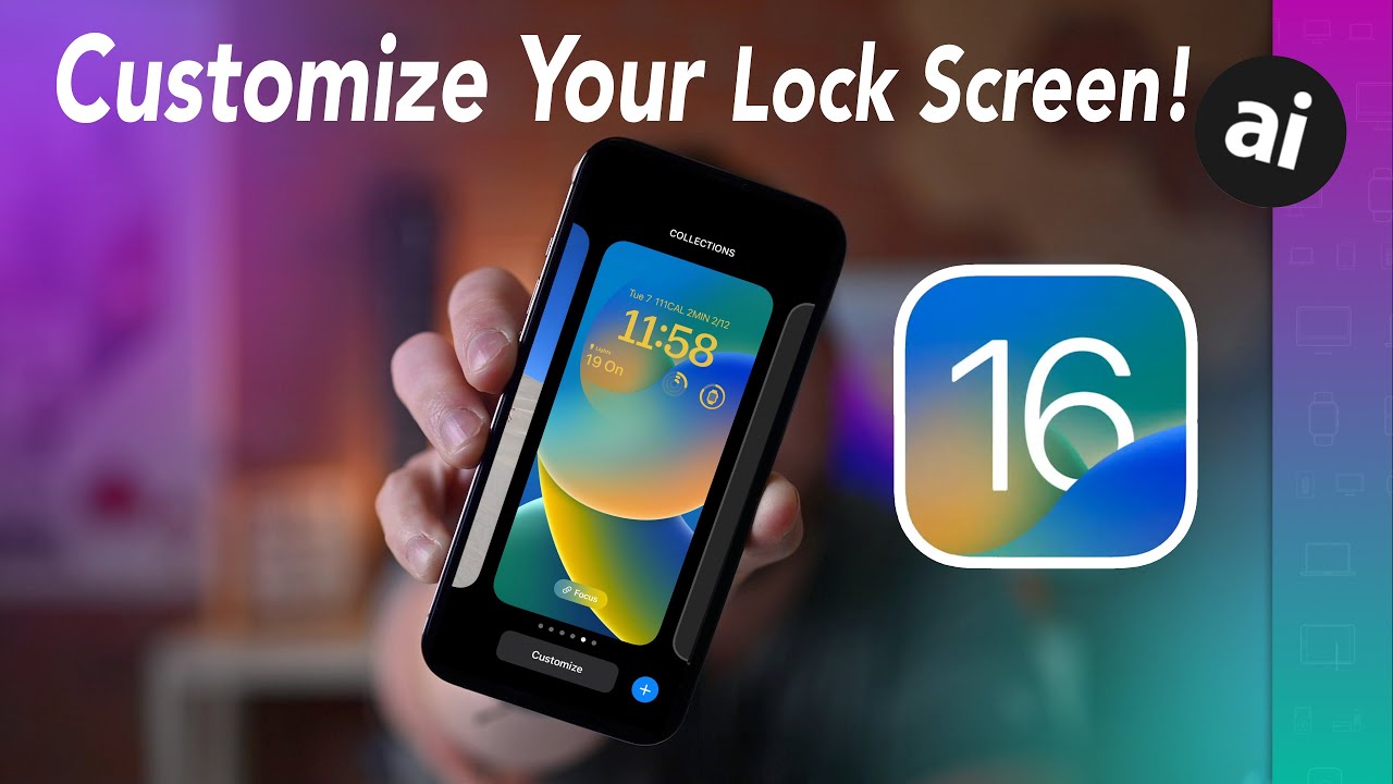 How to CUSTOMIZE Your Lock Screen in iOS 16!!📱🤯