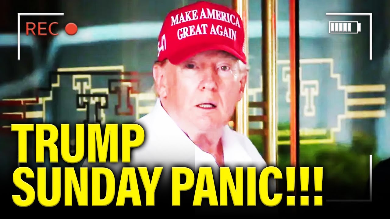 Trump has DISASTER SUNDAY as his OWN Team RUNS AWAY