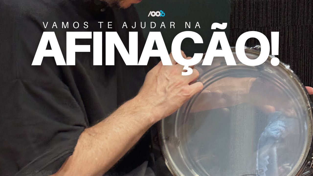 Dicas de afinação de bateria. Modo simples e prático pra você curtir mais seu som