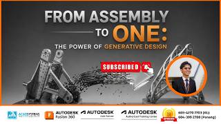 From Assembly to One – The Power of Generative Design with Autodesk Fusion 360