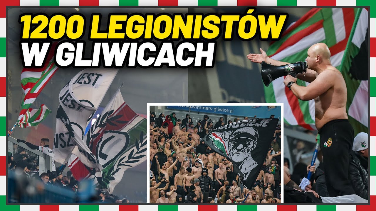 DOPING PONAD 1200 KIBICÓW LEGII W GLIWICACH
