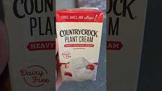 Walmart Item Review Country Crock Plant Cream Heavy Whipped Cream Alternative Taste Test *Delicious!