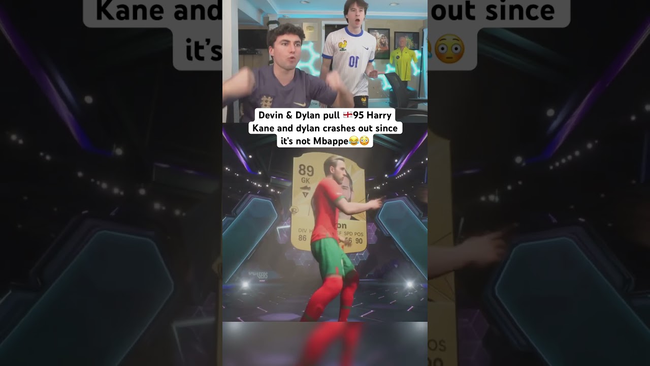 Pulling 🏴󠁧󠁢󠁥󠁮󠁧󠁿95 Harry Kane and crashing out since it’s not Mbapp😂😳