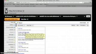 Setting up Lesson Builder: Step5