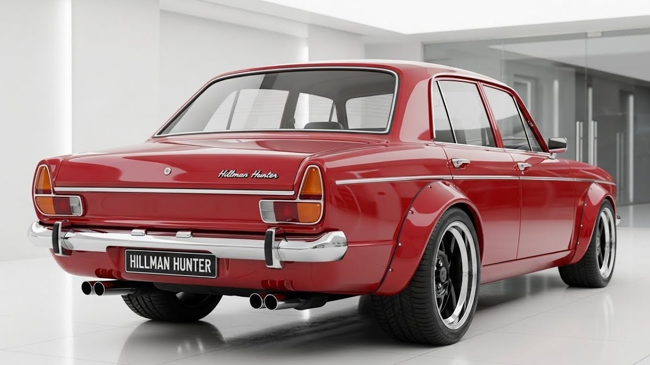 🚗 Hillman Hunter Revival: Classic Meets Modern!