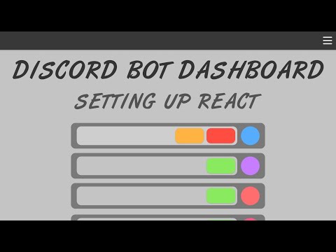Discord Dashboard Series Ep. 3 - Setting up React.js Project w/ Routes