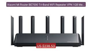 Xiaomi Mi Router BE7000 Tri-Band WiFi Repeater VPN 1GB Mesh US... — Best Buy 2026 | Great Quality!