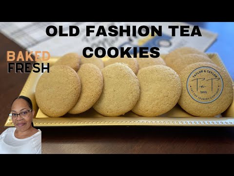 Crispy Tea Cakes