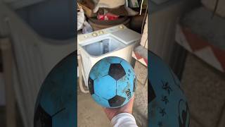 🧺 Mystery Cloth Inside Washing Ball Machine 😱 #sortsfeed