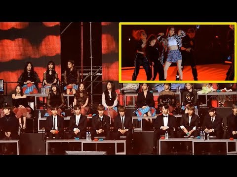 Wannaone,Twice,Gfriend Reaction gidle - $$$ Latata GDA 2019