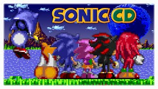 Sonic CD: Multiple Characters 100% Playthrough (All Timestones)