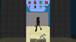 Moving wall vs ltalian Brainrot characters#meme#minecraft