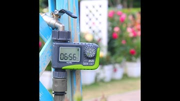#RainPoint |【ITV105】1-ZONE Digital Sprinkler Timer Setup Guide
