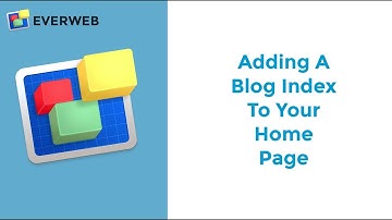 Add A Blog Index To Your Home Page
