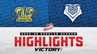 Edmonton Oil Kings At Victoria Royals 1114 Whl Highlights 2025-26