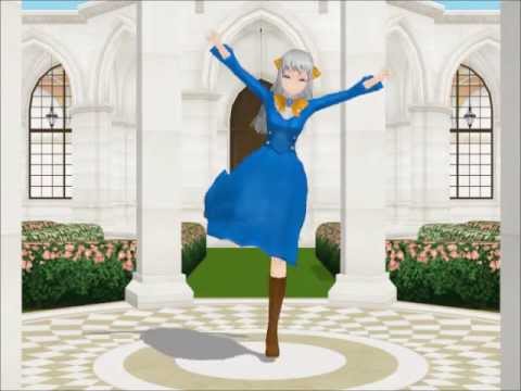 【MMD】イト姫が(」・ω・)」うー！(／・ω・)／にゃー！