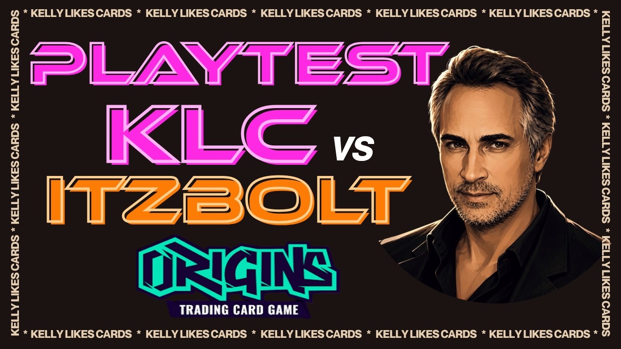 KLC vs ITZBOLT using the Puck Trample Deck - Origins TCG Playtest Gameplay