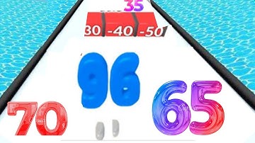 Number Run 3D | max level walkthrough of part 1|number.io 2022@ssgamer66