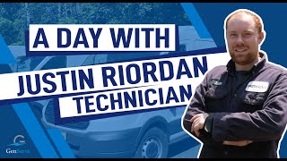A Day with Justin, GenServe Field Service Technician
