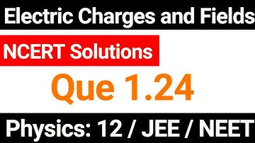 Physics XII NCERT Solutions Chapter 1 Question 1.24